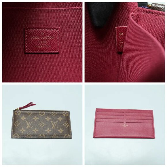 Louis Vuitton Felicie Brown W/P  Monogram Canvas Shoulder Bag 1189-022425 - Picture 11 of 12